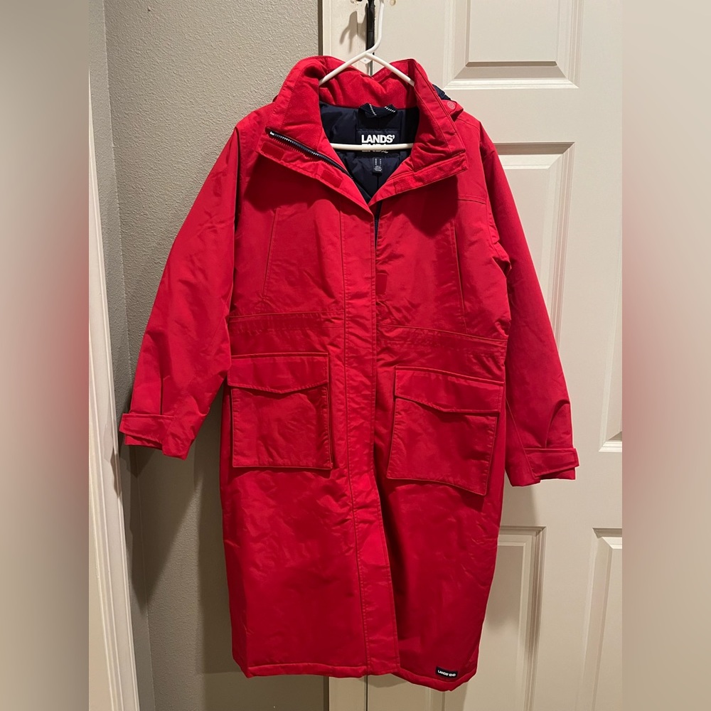 Land’s End Stadium Squall Parka Women’s M EUC